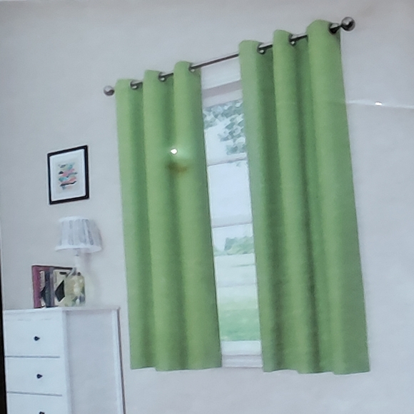 Black Out Panel 63 in. length Dayton Lime Green for window - Picture 2 of 9